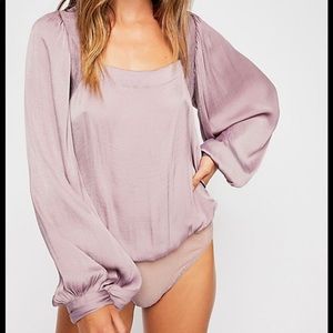 Free people “dream of you bodysuit”